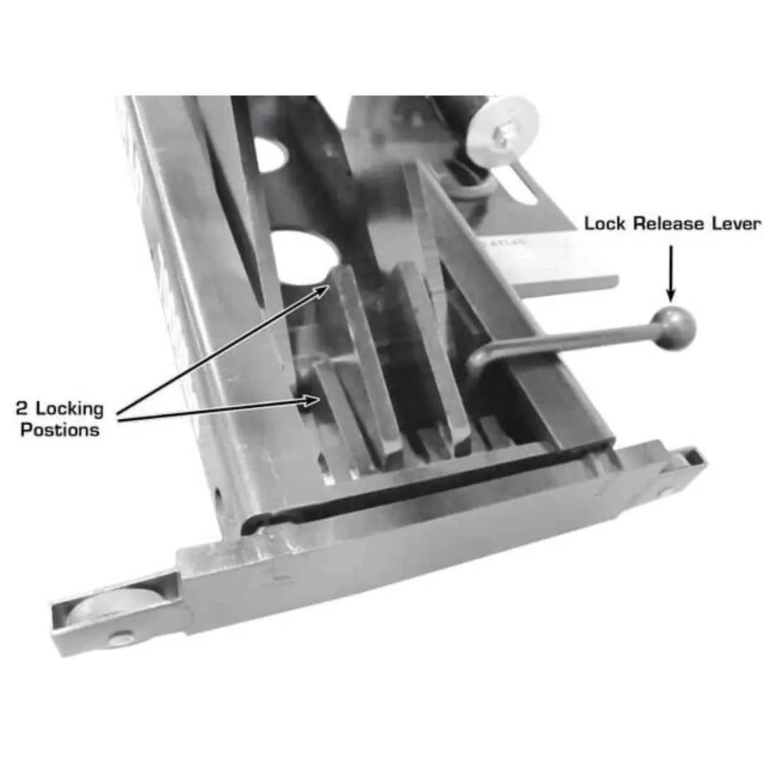 Atlas Open Front Alignment Lift + RJ7000 ALI Certified Rolling Jack Combo