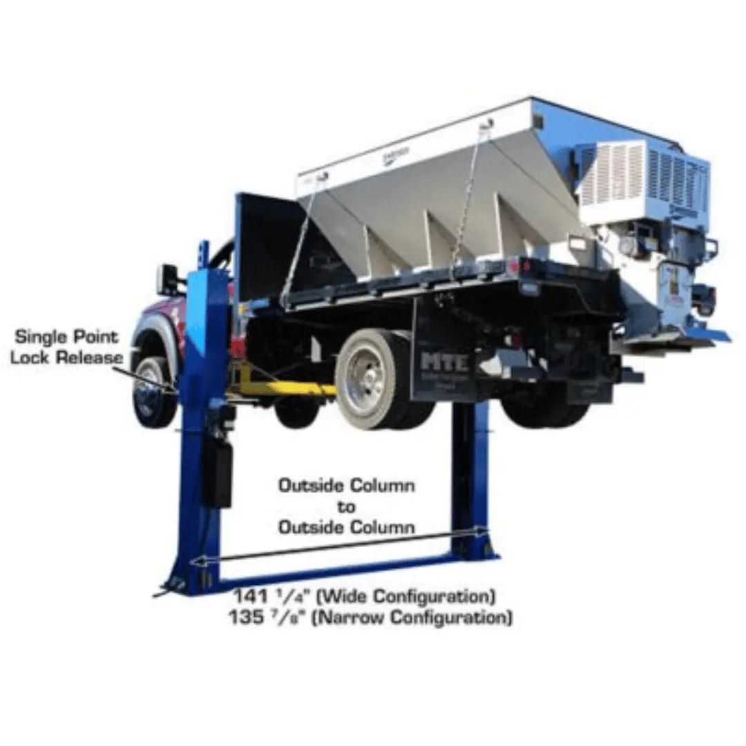 Atlas BP12000X Commercial Grade Baseplate 12,000 lb. Capacity 2 Post Lift