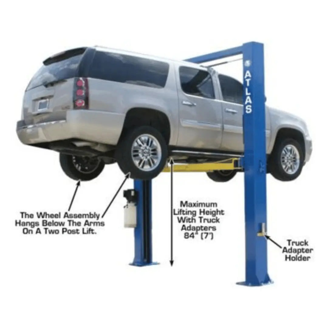 Atlas OHX10000X Commercial Grade Extra Tall 10,000 lb. Capacity 2-Post Lift