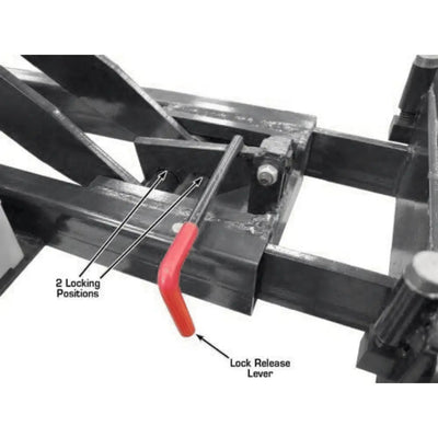 Atlas ALI Certified APEX9 4-Post Lift + RJ6 Rolling Bridge Jack Combo