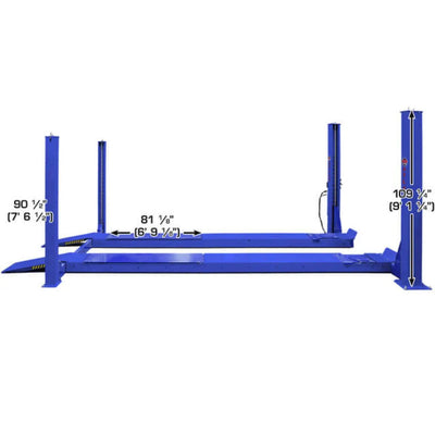 Atlas Open Front Alignment Lift + RJ7000 ALI Certified Rolling Jack Combo