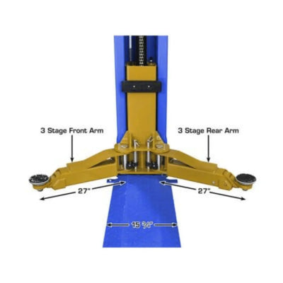 Atlas Platinum PVL9BP 9000 lb Certified Baseplate Lift