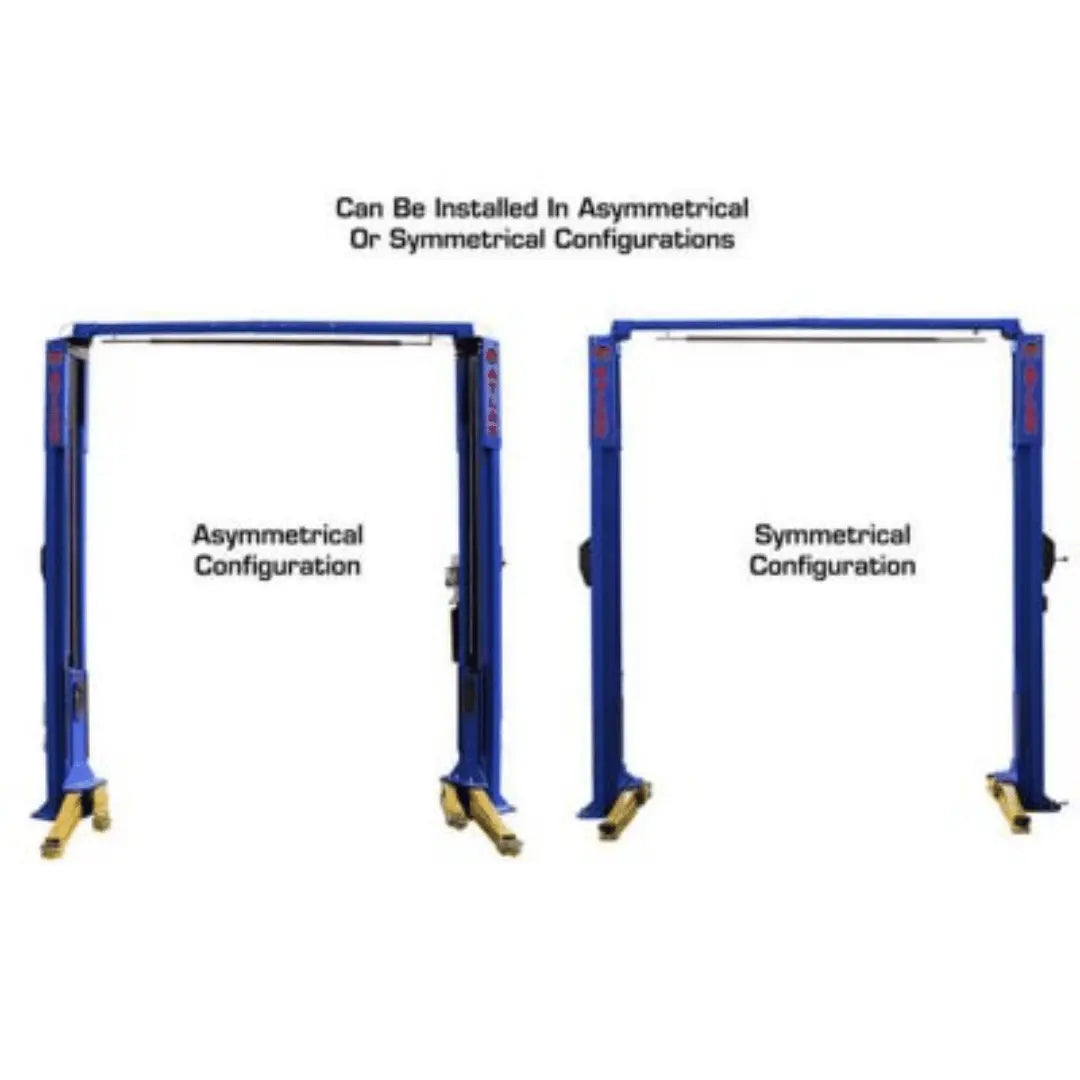 Atlas Platinum PVL10 ALI Certified Commercial Overhead 10,000 lb. Capacity 2 Post Car Lift