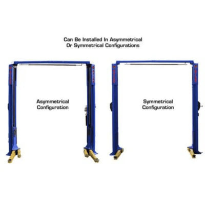 Atlas Platinum PVL10 ALI Certified Commercial Overhead 10,000 lb. Capacity 2 Post Car Lift
