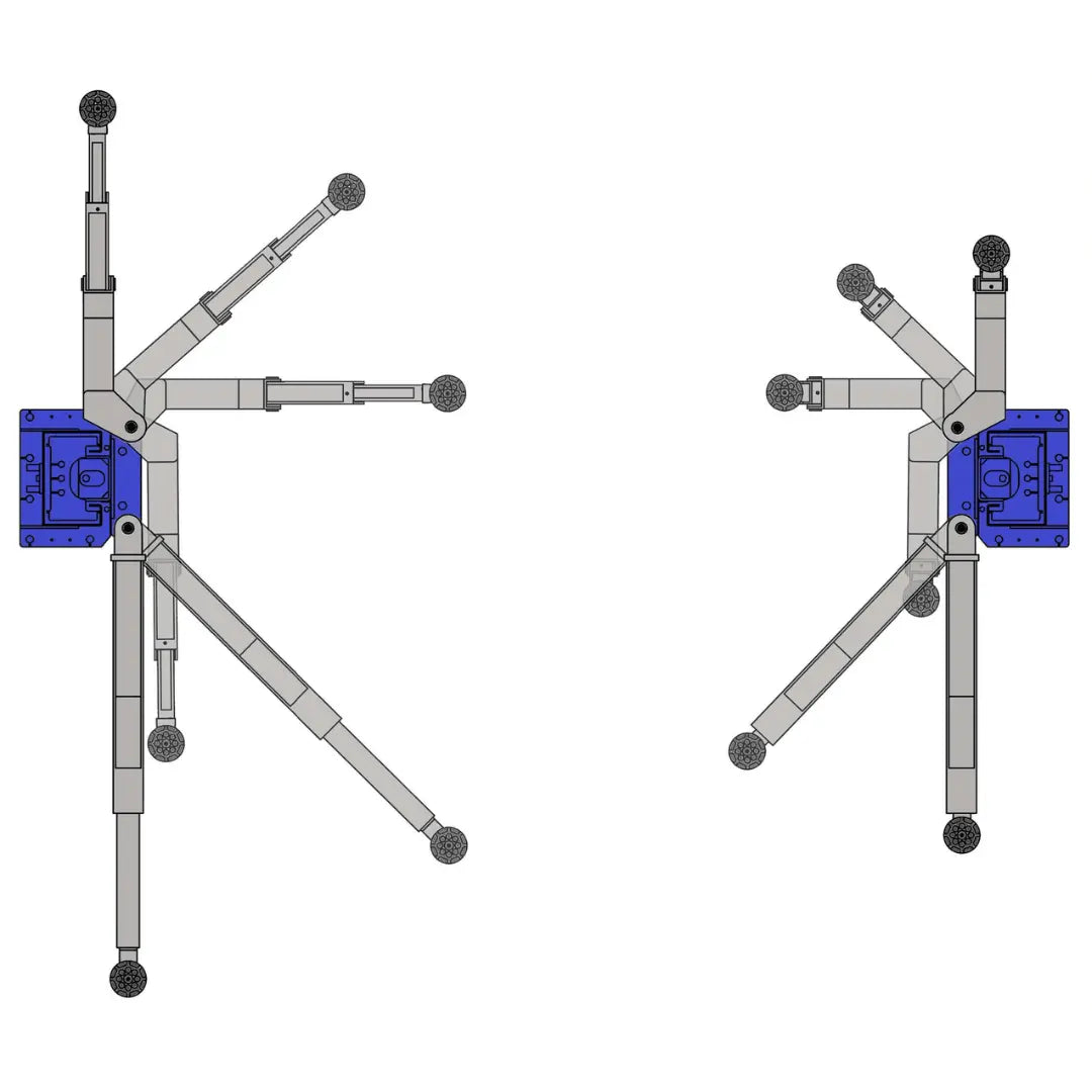 Valor VP11KC-DX 11,000 lb 2 Post Clear Floor
