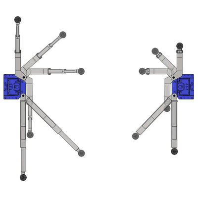 Valor VP11KC-DX 11,000 lb 2 Post Clear Floor