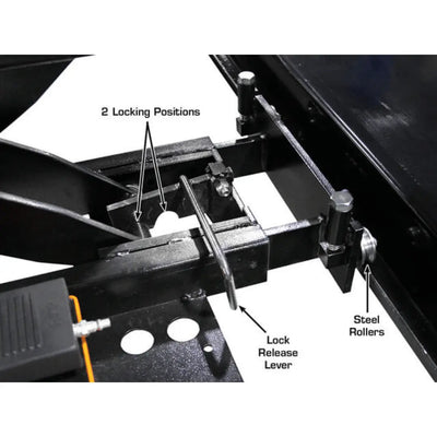 Atlas ALI Certified APEX9 4-Post Lift + RJ6 Rolling Bridge Jack Combo
