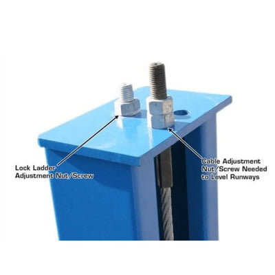 Atlas ATTD-412A Alignment Lift + RJ6 Rolling Jacks Combo