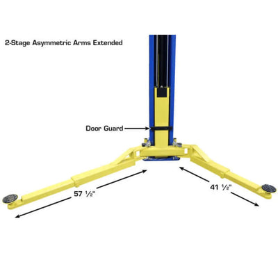 Atlas PRO-9D 9,000 lb 2-Post Overhead Lift