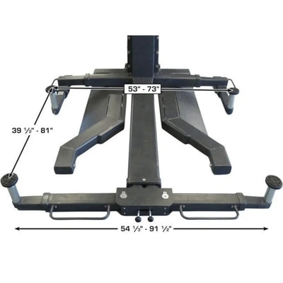 Atlas PSP-6000 6,000 lb Single Post Portable Car Lift