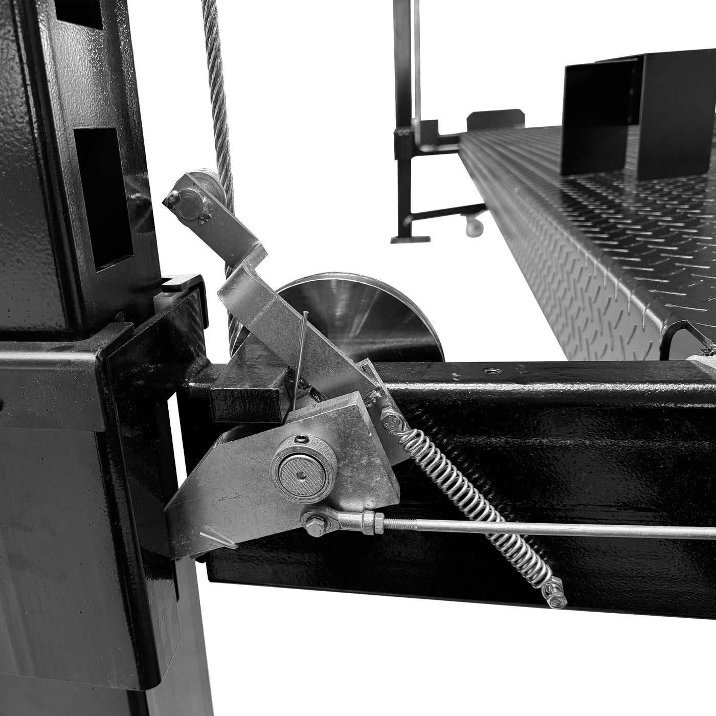 APlusLift 11,000LB 4-Post Portable Parking Storage Service Car Lift - HW-4P11S