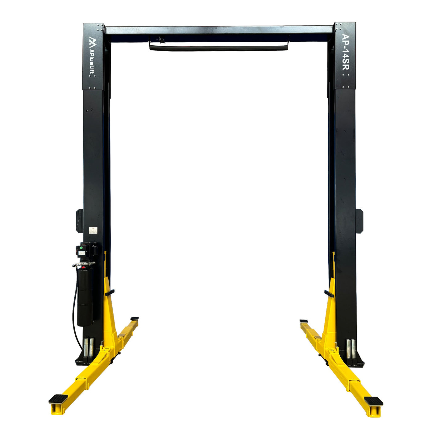 APlusLift 14000LB 2-Post Overhead Single Release Direct Drive Car Lift with A 3-Year Warranty - AP-14SR