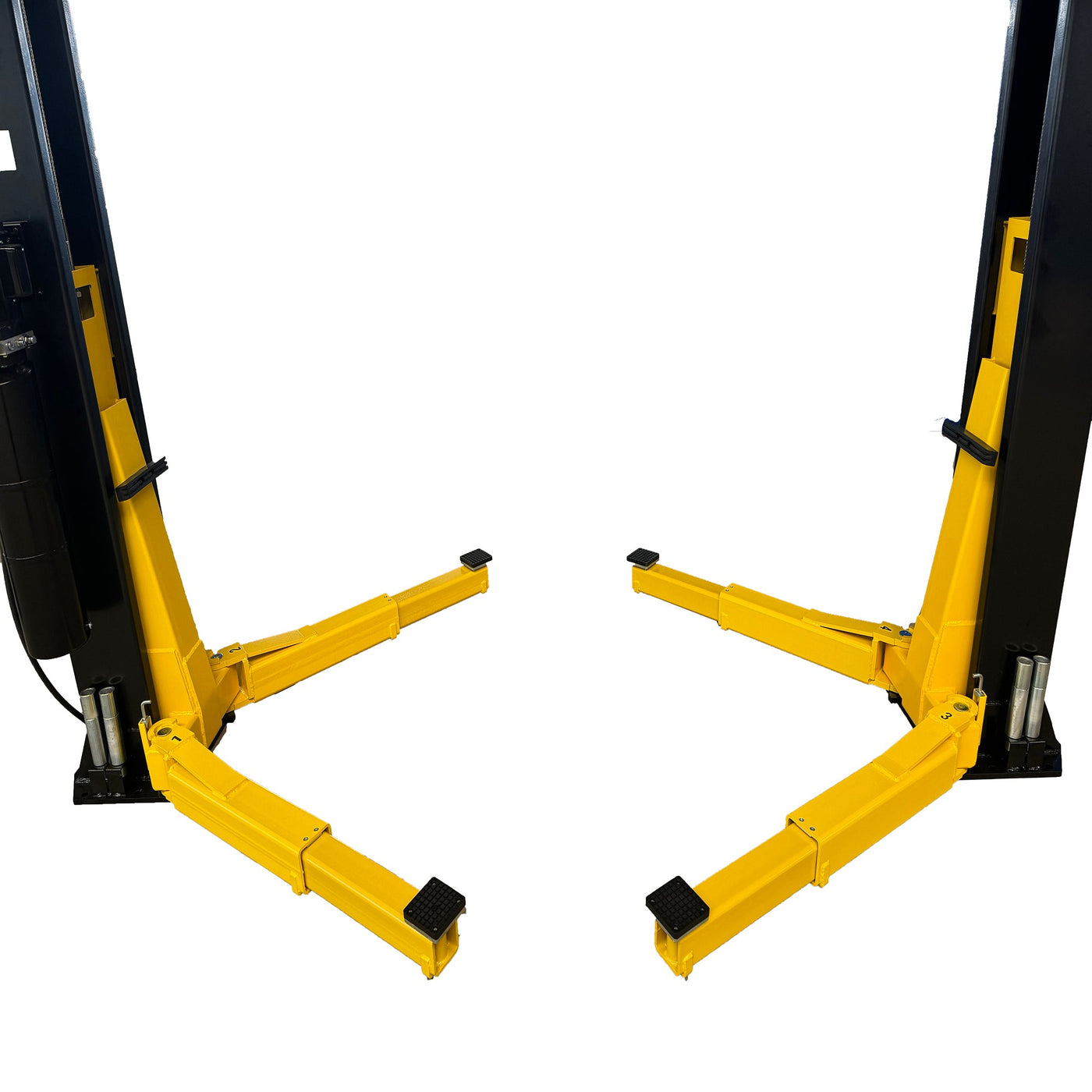APlusLift 14000LB 2-Post Overhead Single Release Direct Drive Car Lift with A 3-Year Warranty - AP-14SR