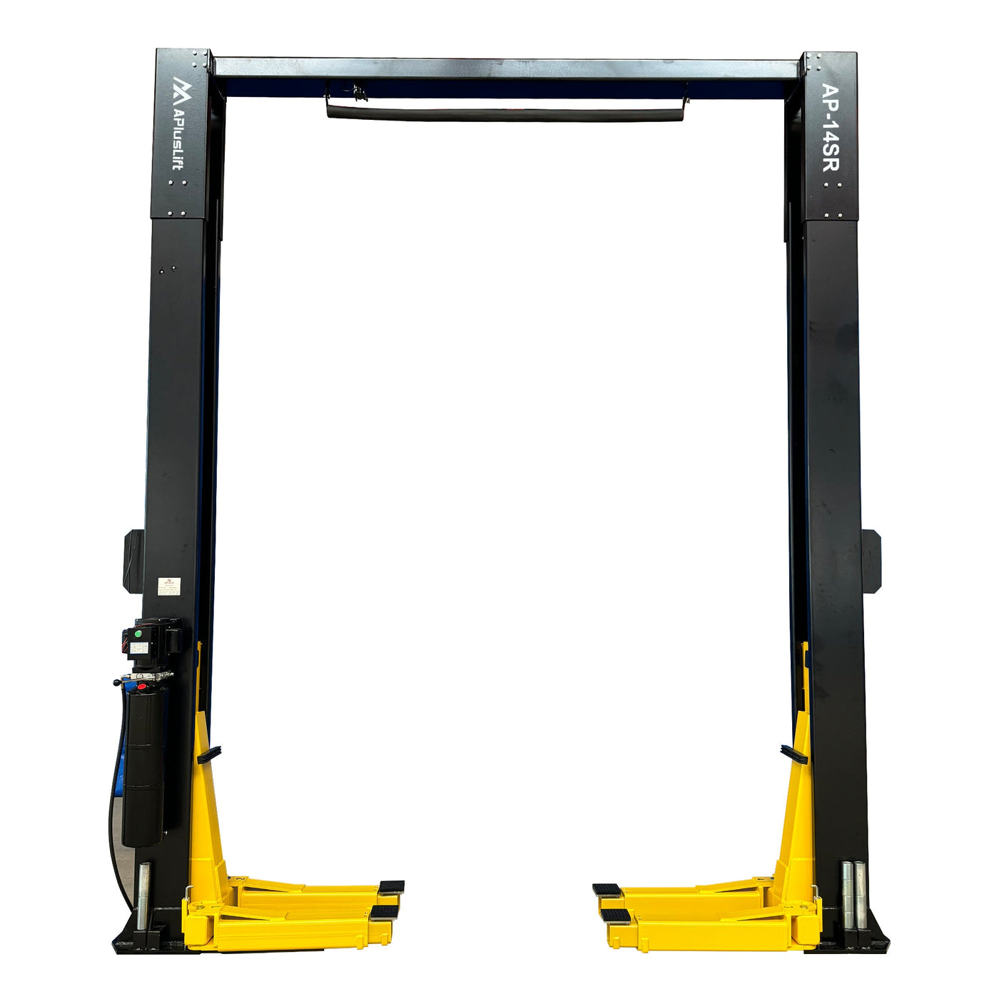 APlusLift 14000LB 2-Post Overhead Single Release Direct Drive Car Lift with A 3-Year Warranty - AP-14SR