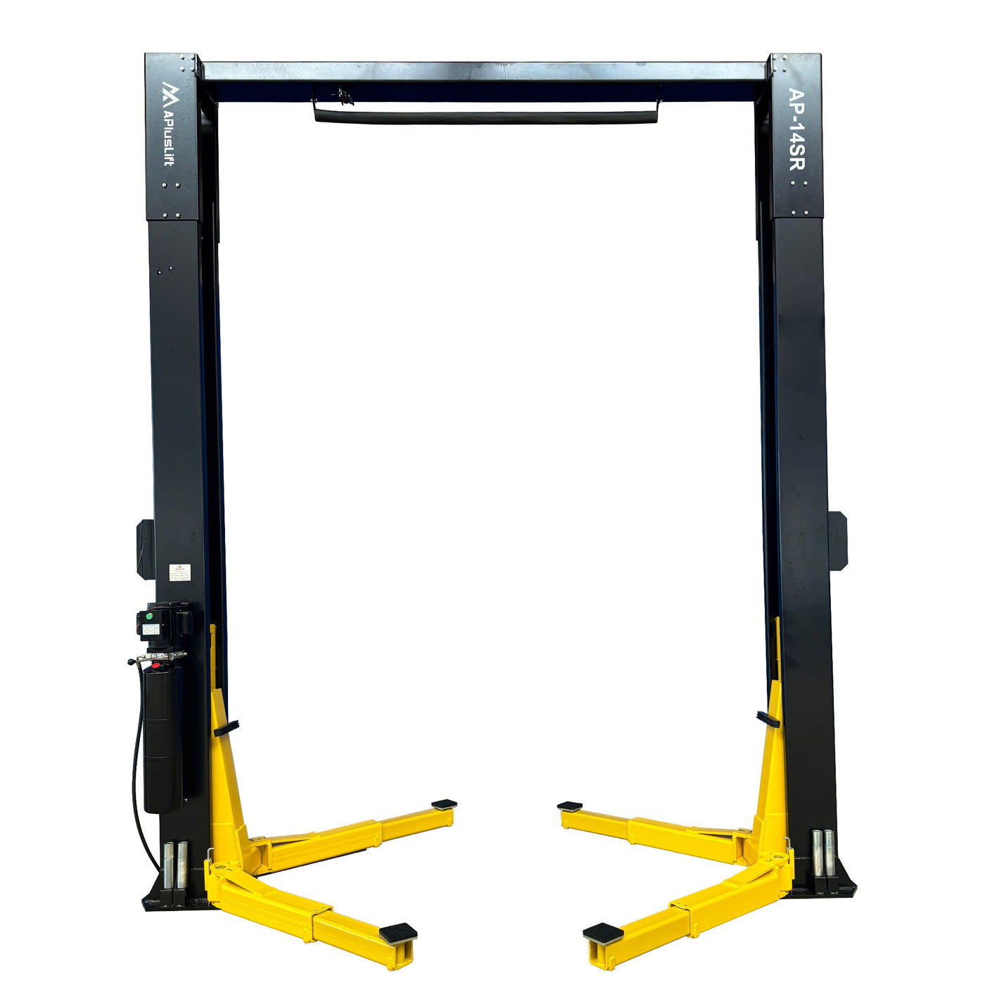 APlusLift 14000LB 2-Post Overhead Single Release Direct Drive Car Lift with A 3-Year Warranty - AP-14SR