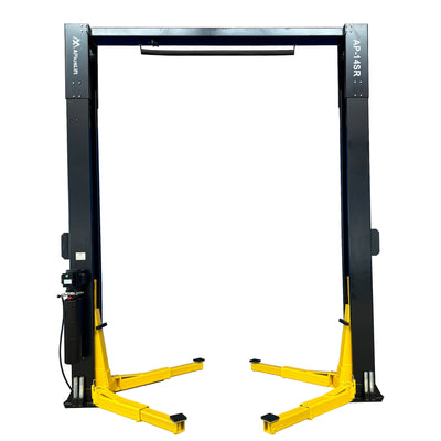 APlusLift 14000LB 2-Post Overhead Single Release Direct Drive Car Lift with A 3-Year Warranty - AP-14SR