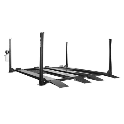 APlusLift 9,000LB 4-Post Double Deck Parking Storage Car Lift - HW-9KDP
