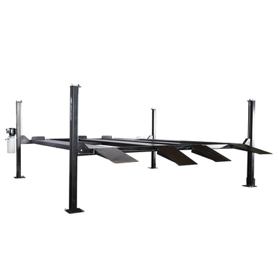 APlusLift 9,000LB 4-Post Double Deck Parking Storage Car Lift - HW-9KDP
