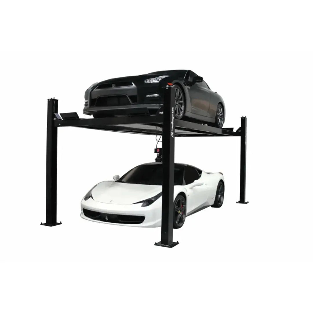 Challenger Lifts CL4P9W 9000 lbs 4 Post Home Storage Lift