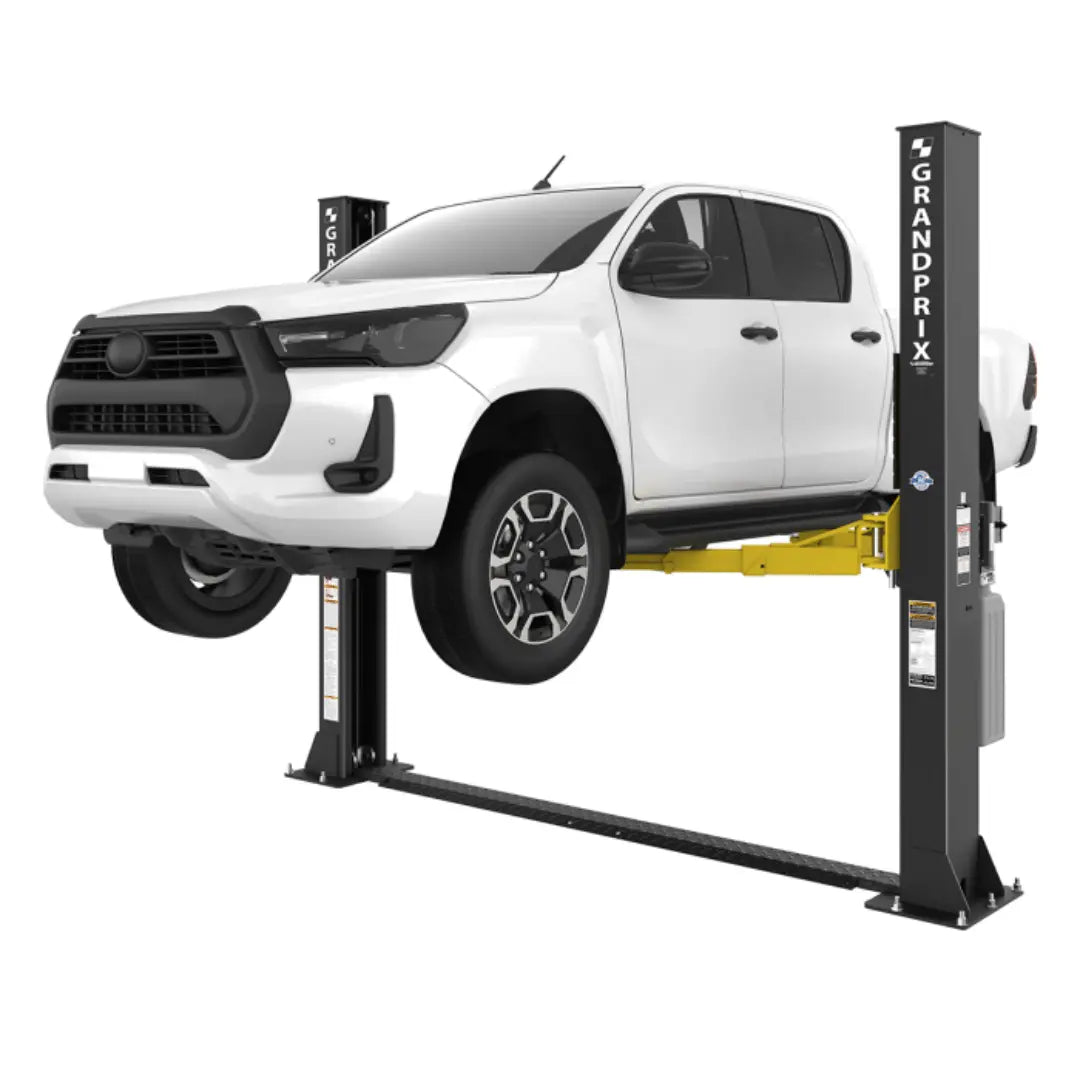 GrandPrix GP-9LC 2 Post Car Lift / 9,000 Lb. Capacity / Floorplate