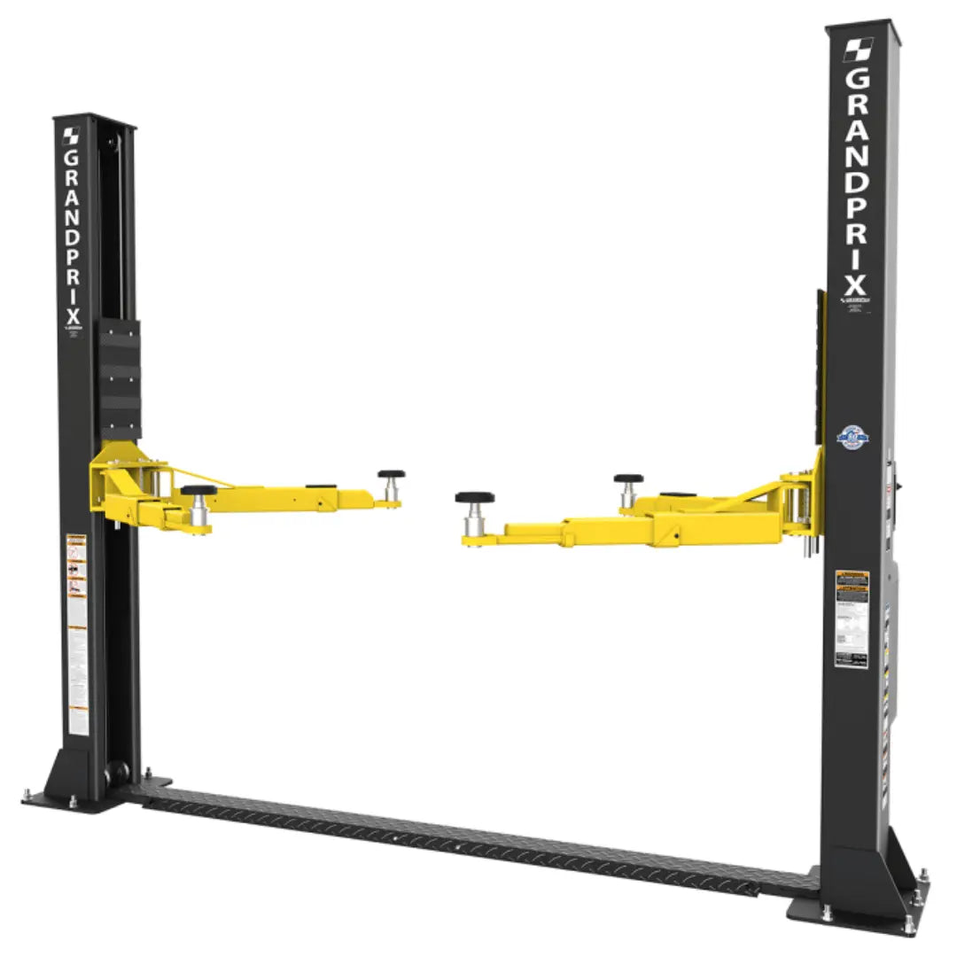 GrandPrix GP-9LC 2 Post Car Lift / 9,000 Lb. Capacity / Floorplate