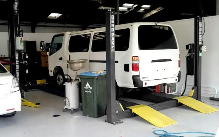 BendPak HDS-14X 14,000 lb. 4 Post Lift - Extended Runways