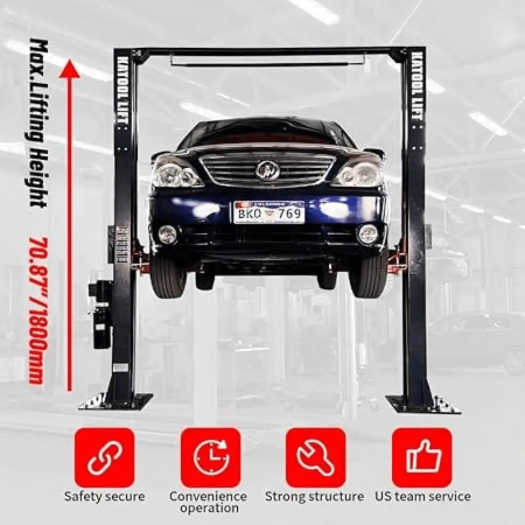 Katool KT-AM120SD 12,000lbs 2 Post Auto Lift