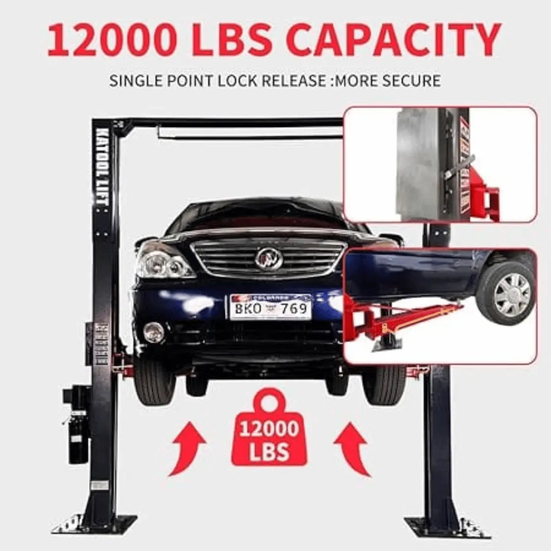 Katool KT-AM120SD 12,000lbs 2 Post Auto Lift
