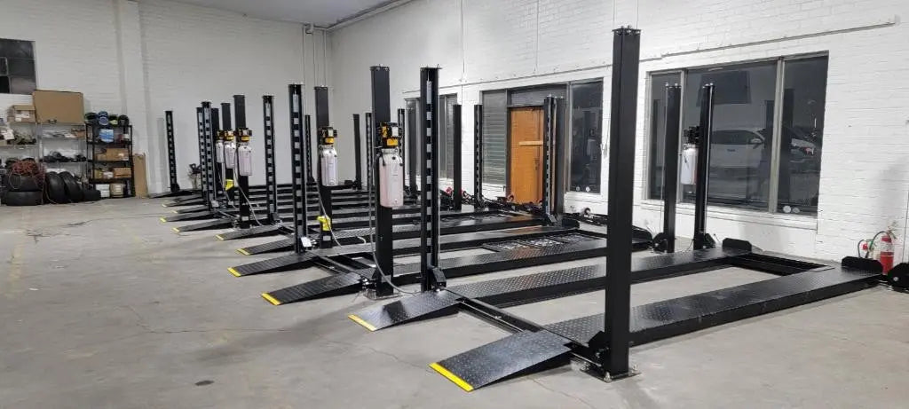 Valor VP8K-DX 8,000 lb 4 Post Deluxe Storage Lift