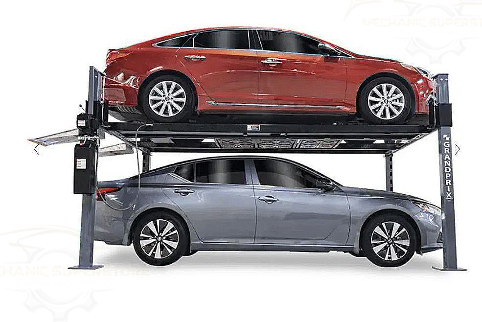 GrandPrix GP-9XLT 9,000-lb. Capacity 4 Post Garage Lift