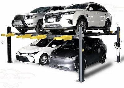 Amgo 409-DP 9,000 Lb Double Parking 4 Post Car Lift