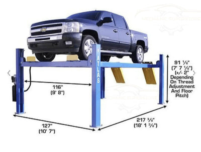 Atlas ATTD-414 14000 lb Commercial 4-Post Lift